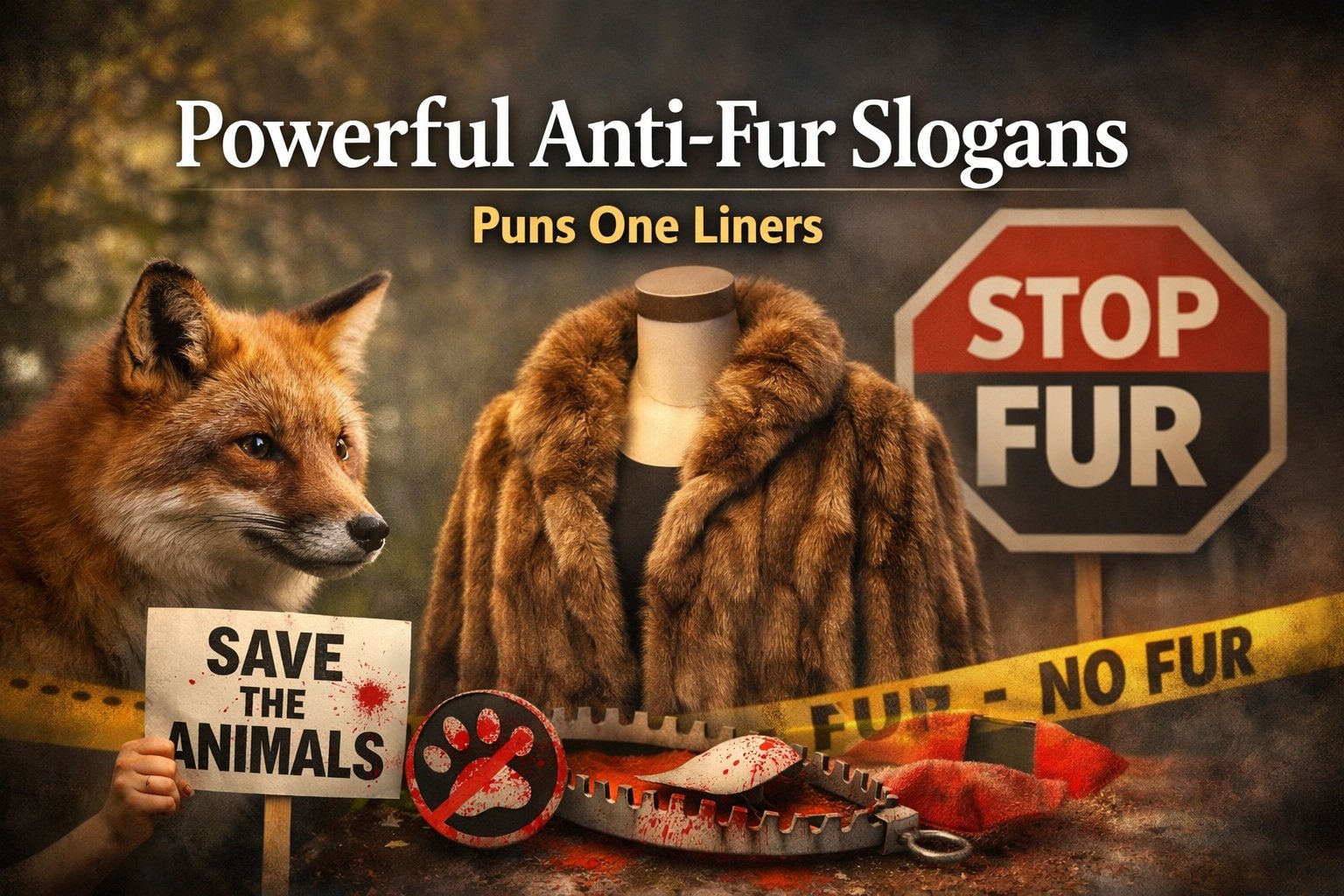 Powerful Anti-Fur Slogans