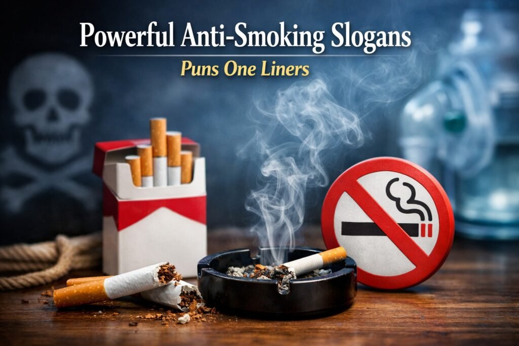 Powerful Anti-Smoking Slogans for Strong Campaigns 2026