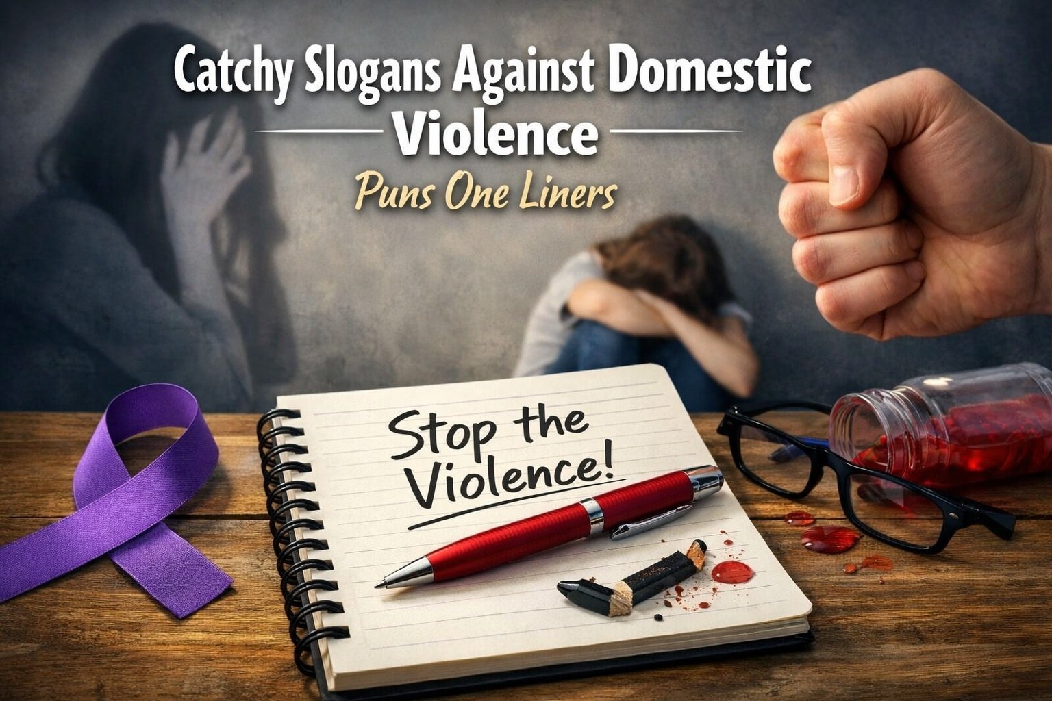 Catchy Slogans Against Domestic