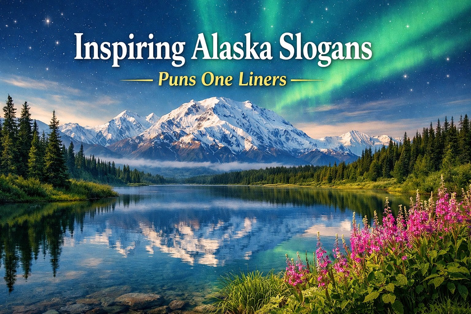 Inspiring Alaska Slogans