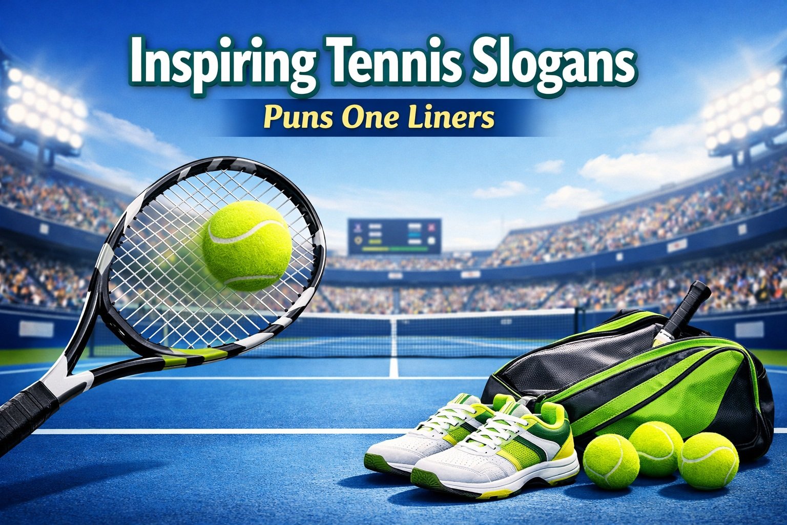Inspiring Tennis Slogans