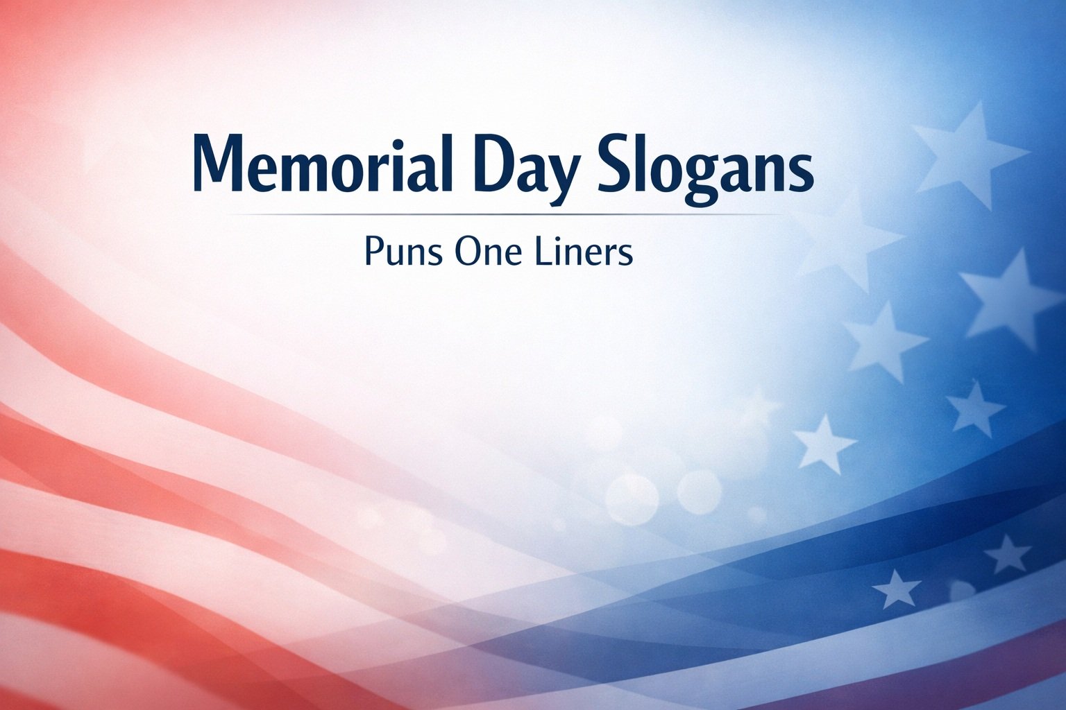Memorial Day Slogans