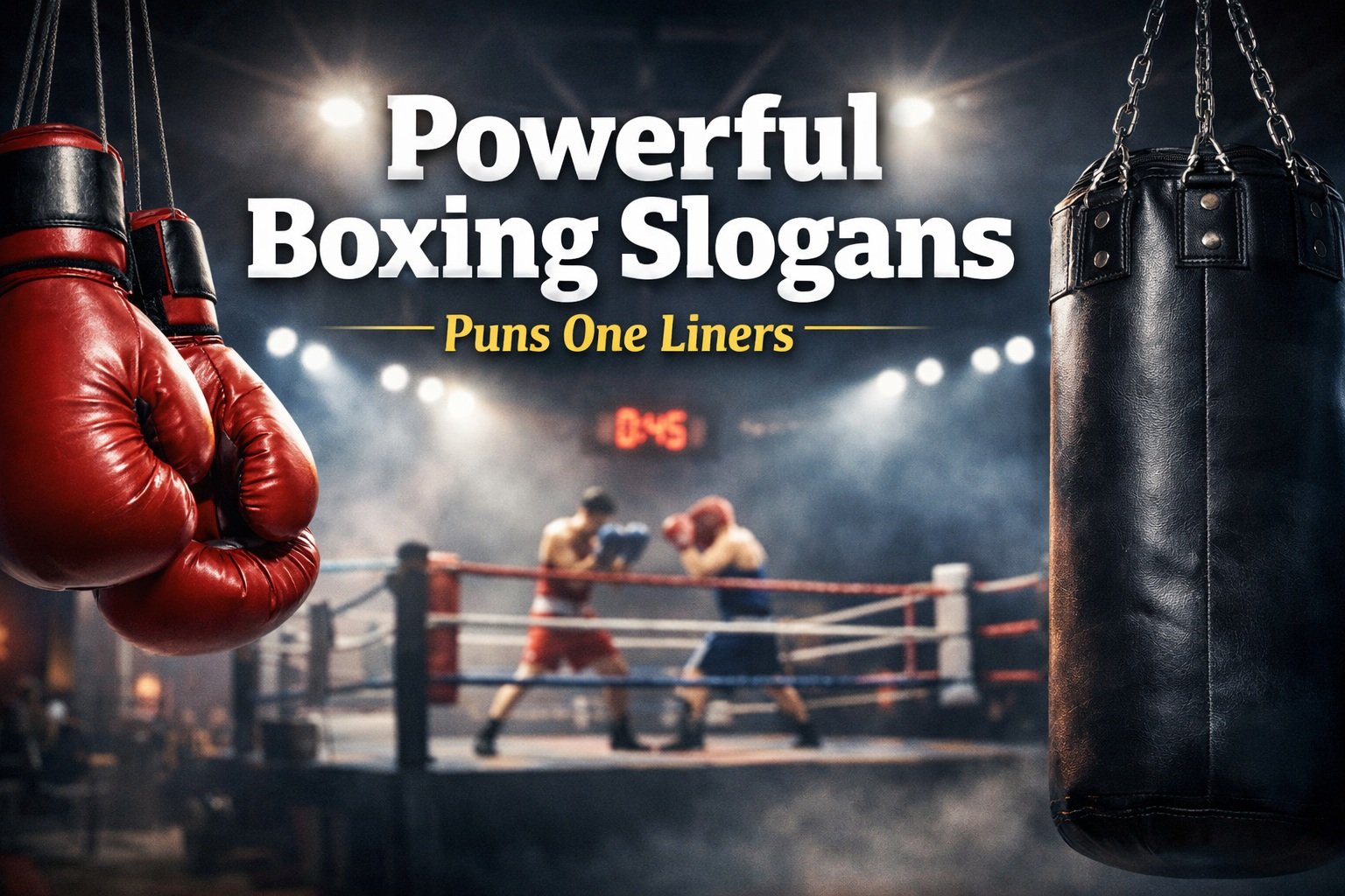 Powerful Boxing Slogans