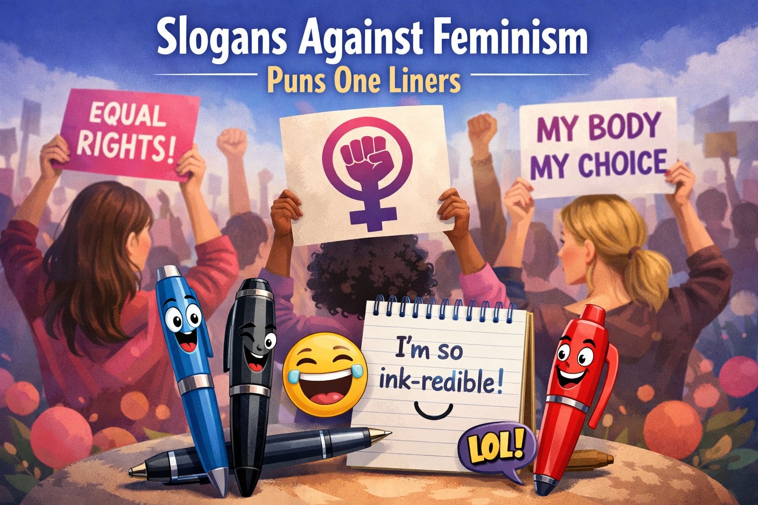 Slogans Against Female