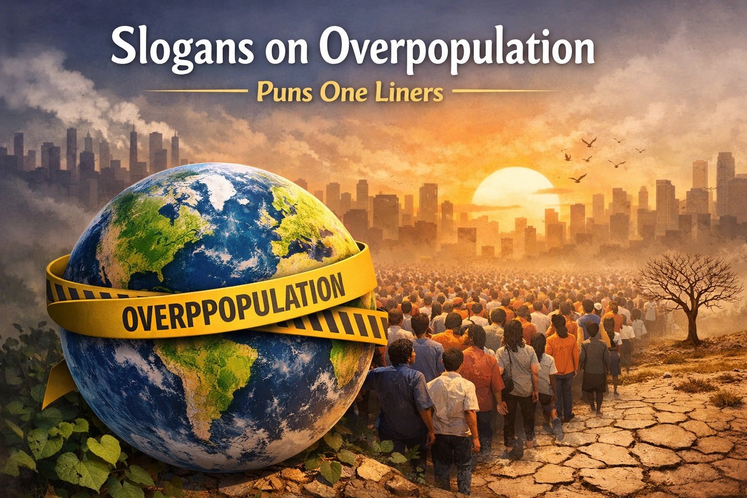 Slogans on Overpopulation