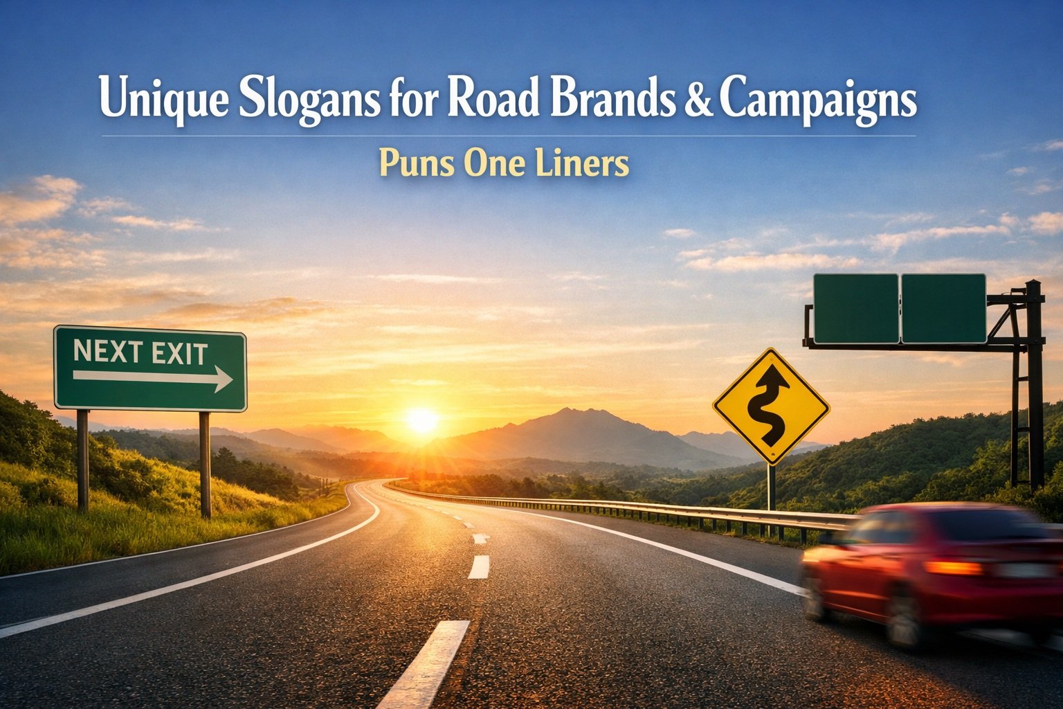 Unique Slogans for Road