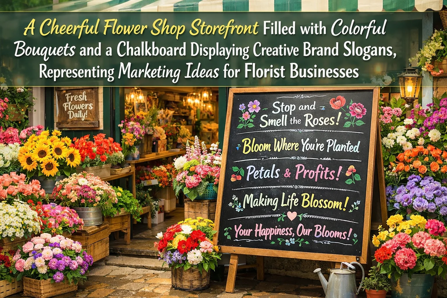 Best Flower Shop Slogans