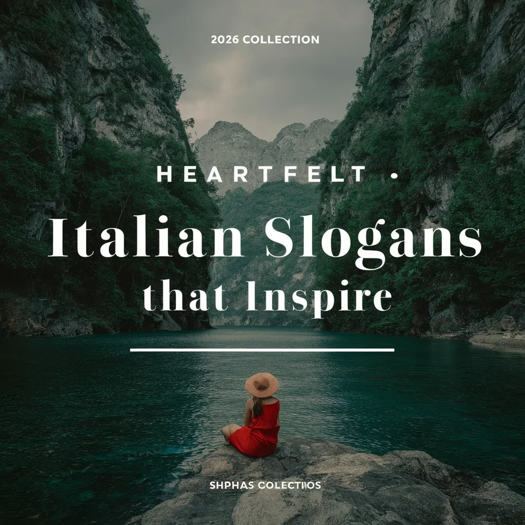 Heartfelt Italian Slogans
