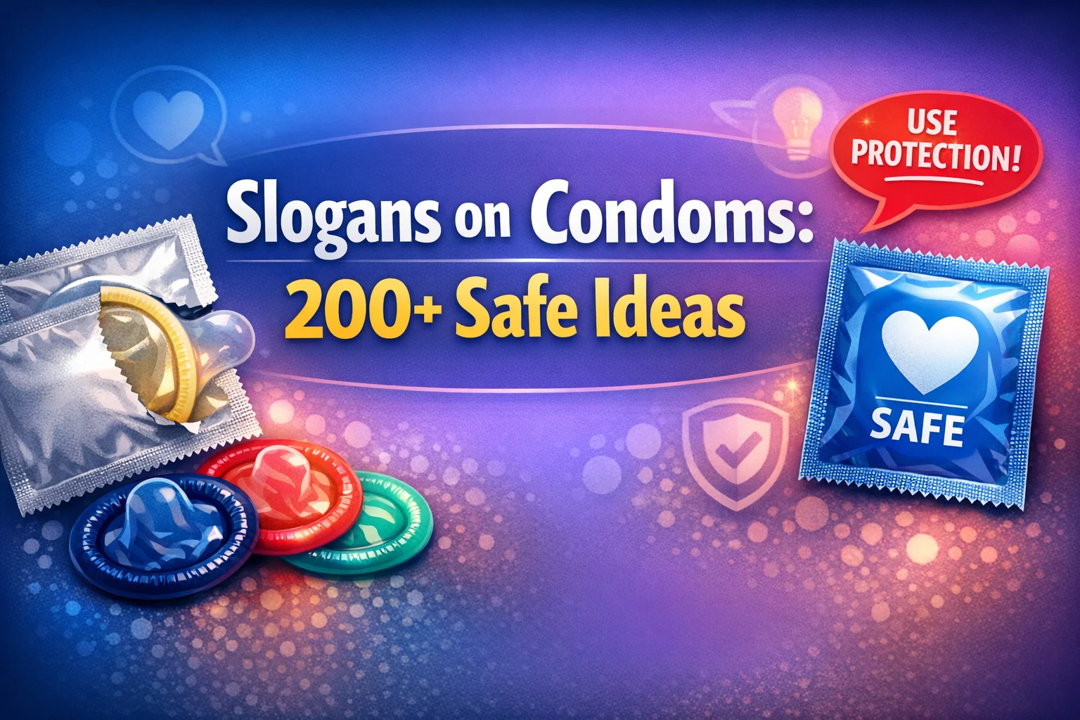 Slogans on Condoms