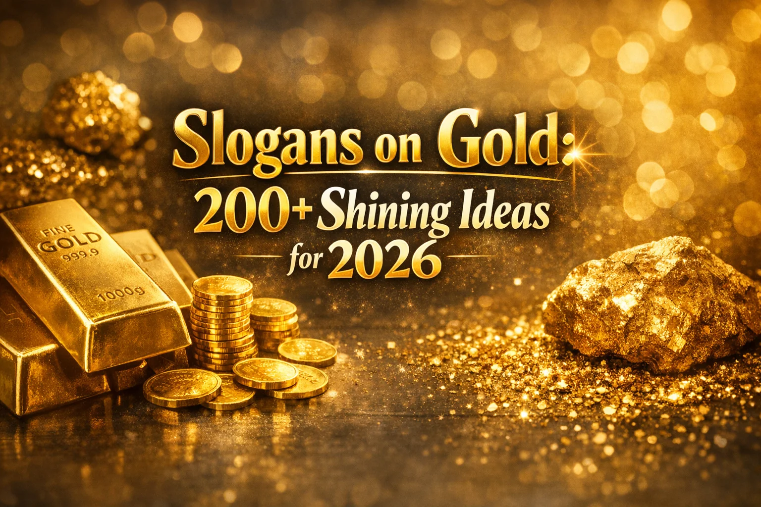Slogans on Gold