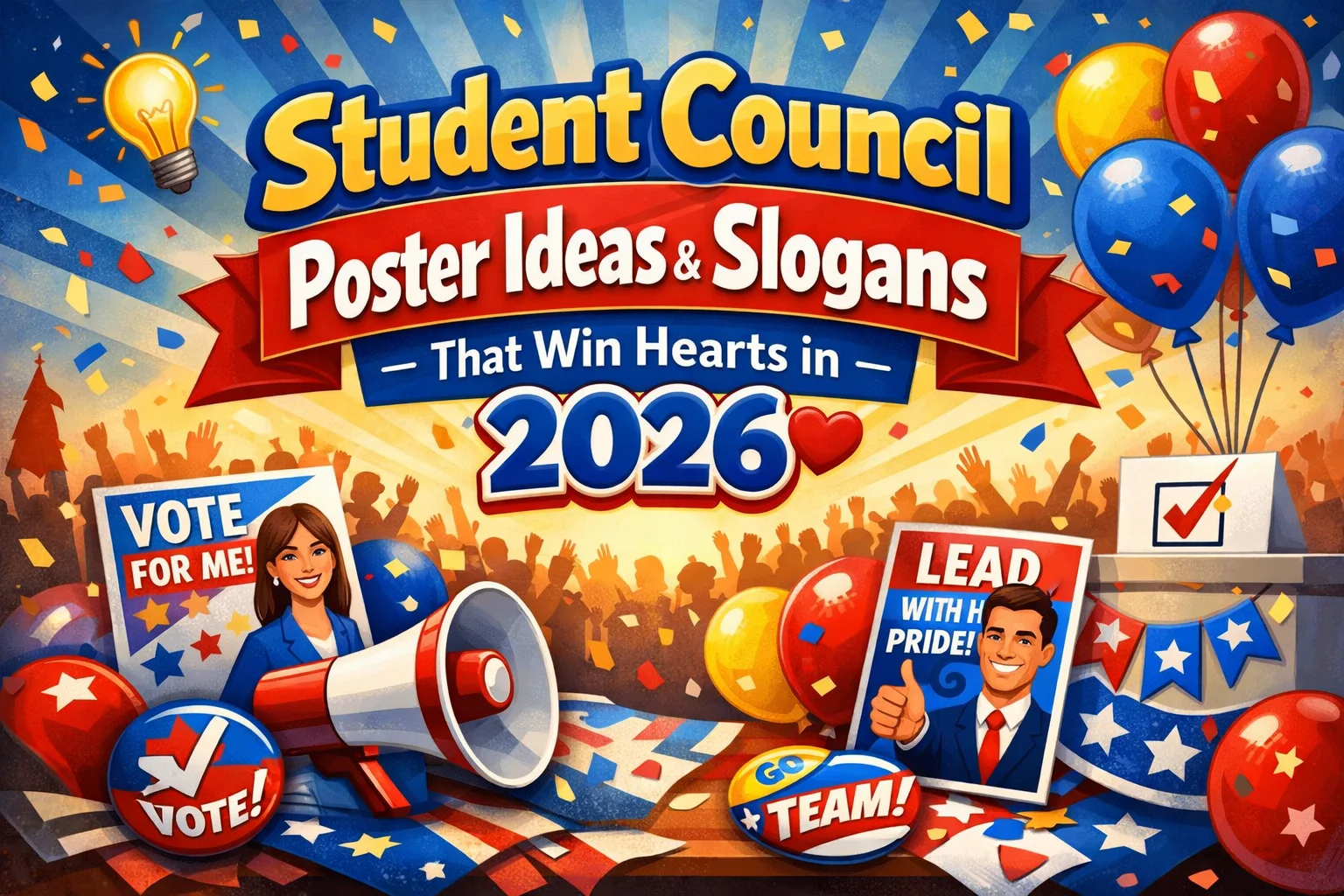 Student Council Poster Ideas & Slogans