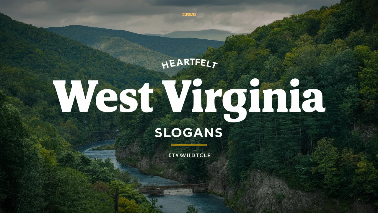 Heartfelt West Virginia Slogans