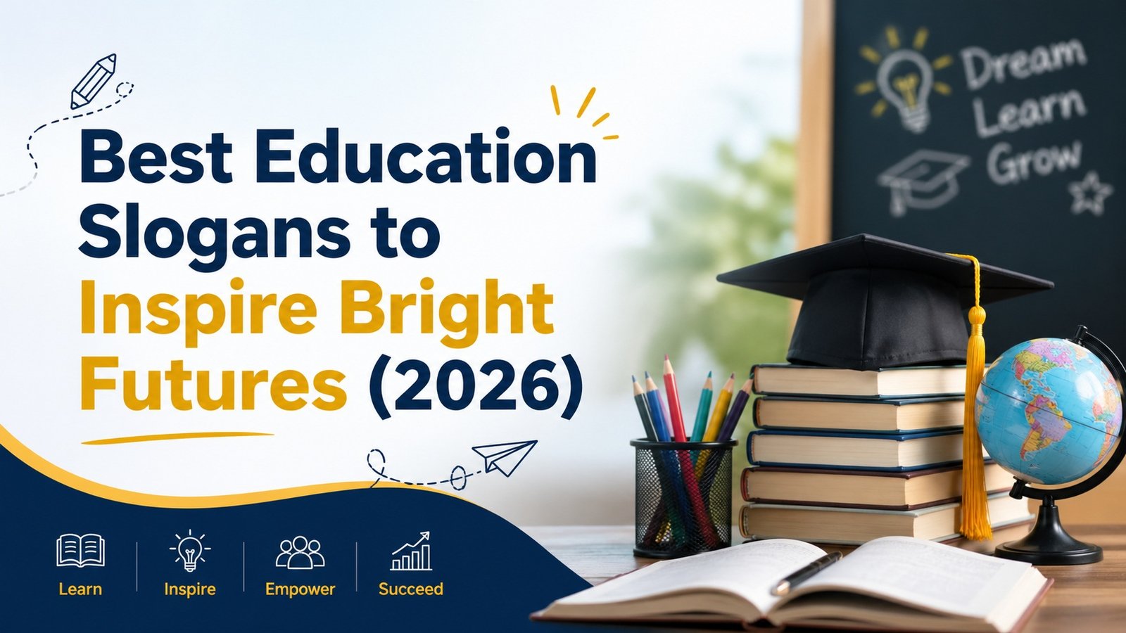 Best Education Slogans to Inspire Bright Futures (2026)