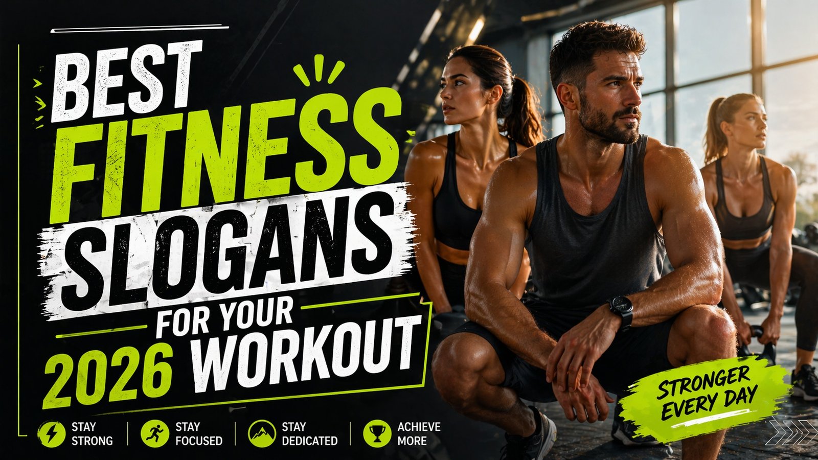 Best Fitness Slogans for Your 2026 Workout