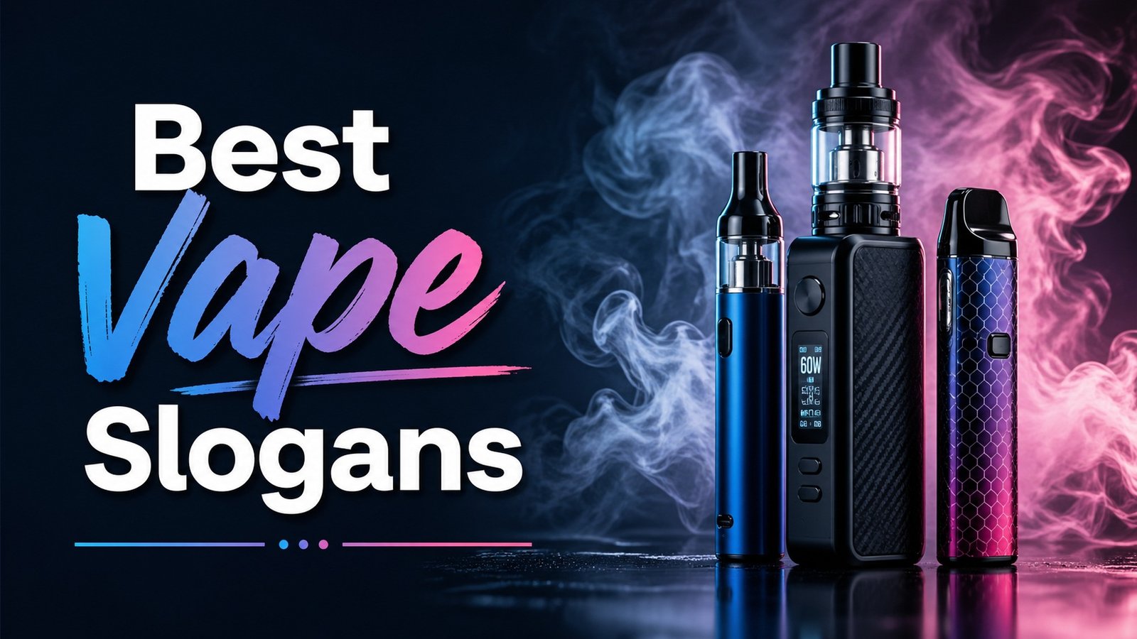 Best Vape Slogans