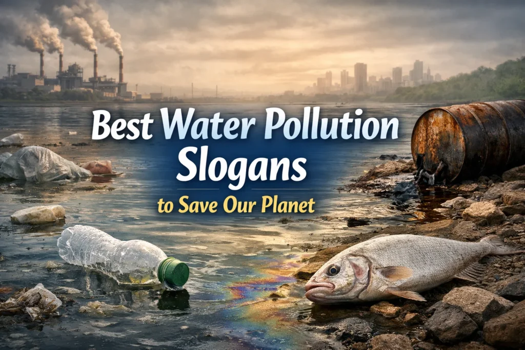 Best Water Pollution Slogans