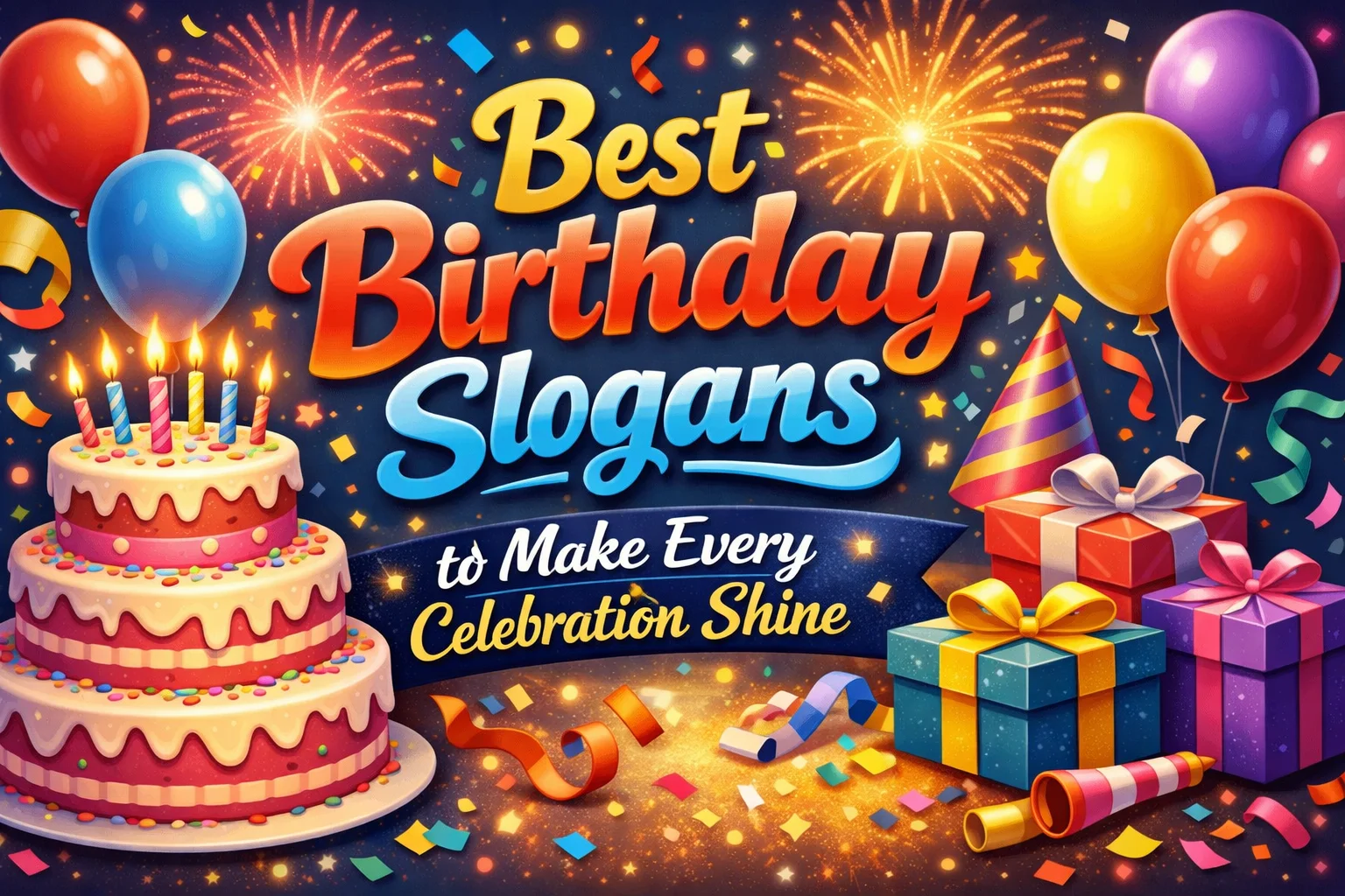 Birthday Slogans