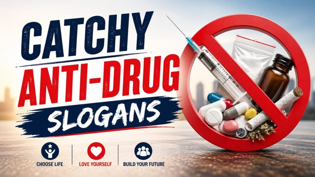 Catchy Anti-Drug Slogans