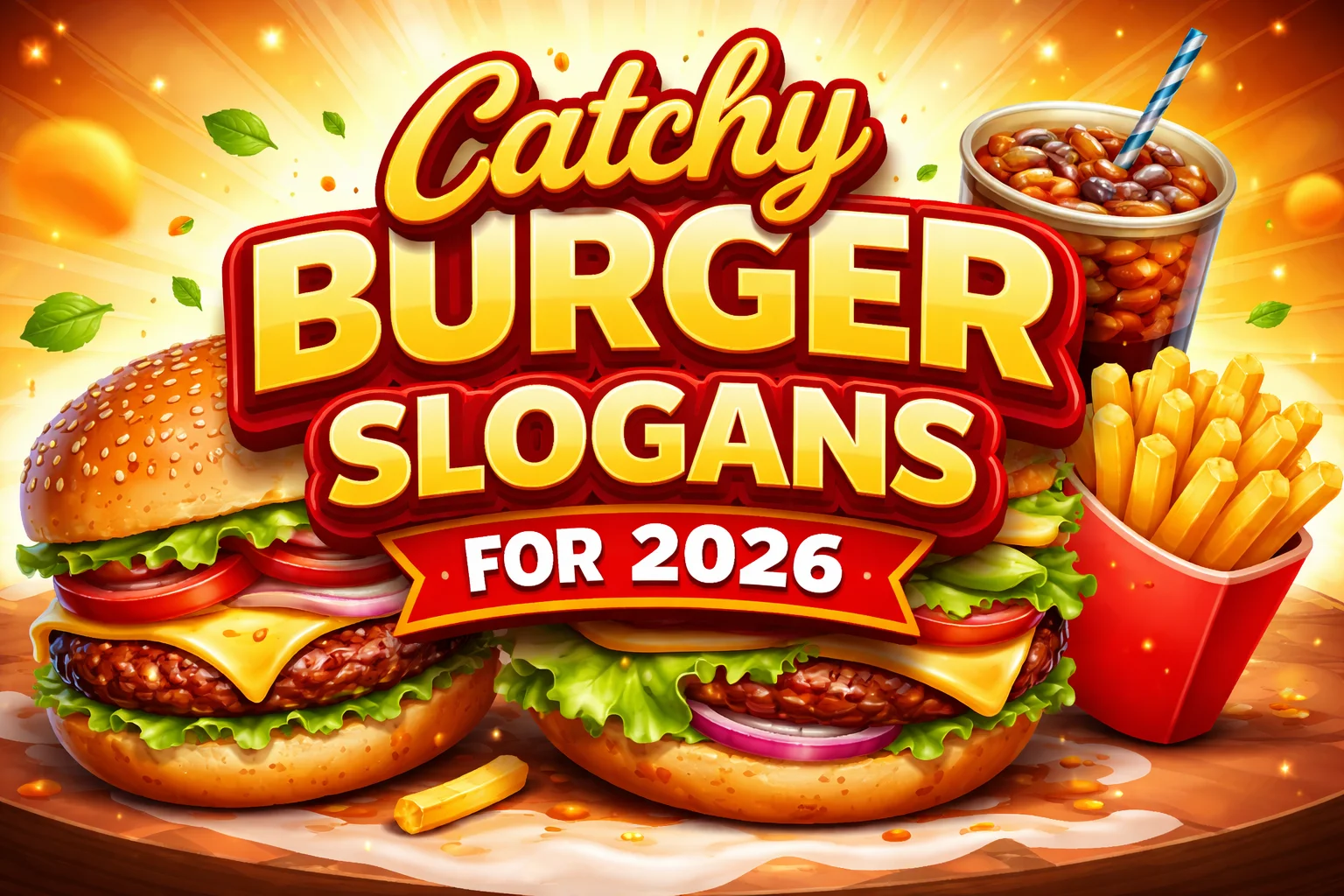 Catchy Burger Slogans