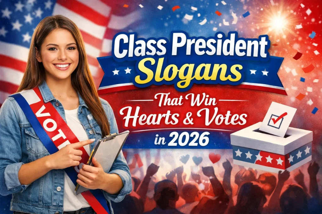Class President Slogans
