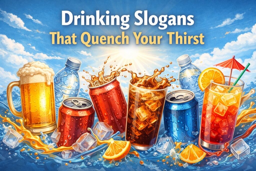 Drinking Slogans That Quench Your Thirst