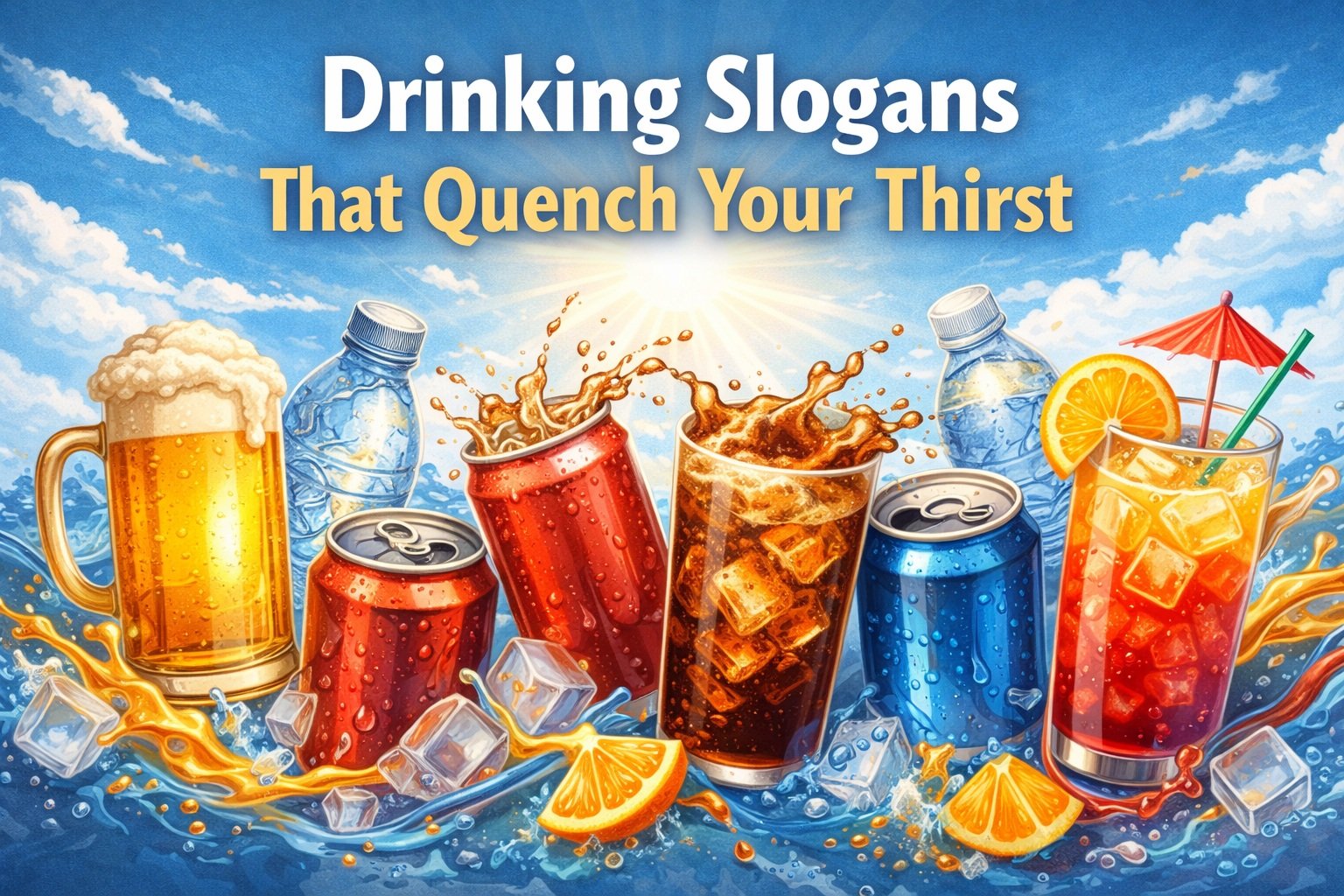 Drinking Slogans That Quench Your Thirst