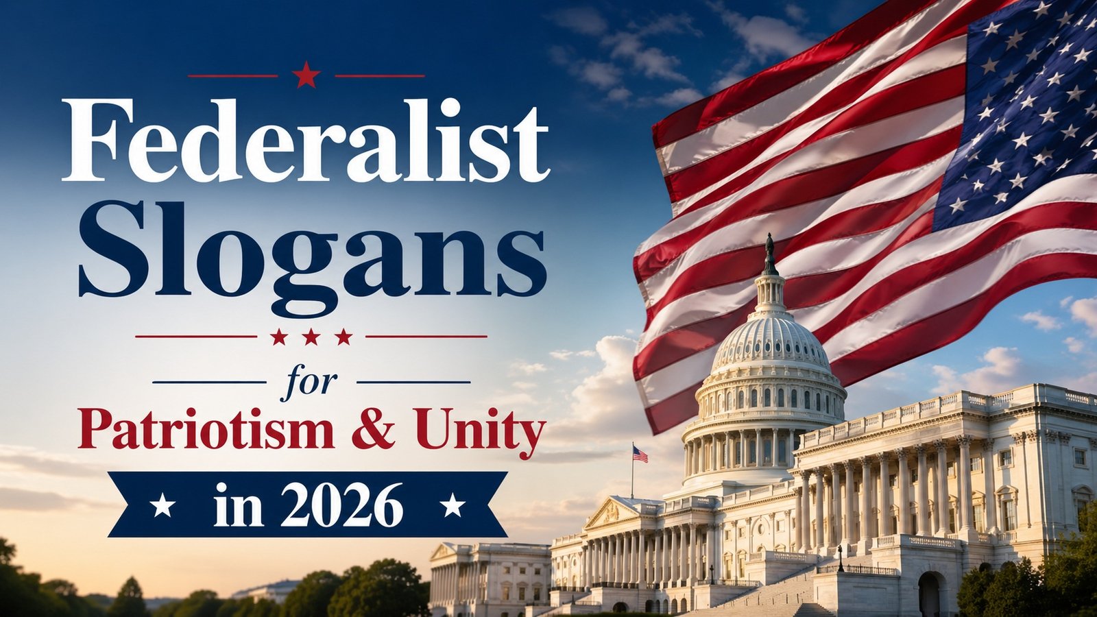 Federalist Slogans for Patriotism & Unity in 2026