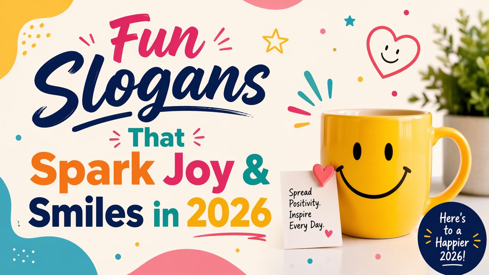 Fun Slogans That Spark Joy & Smiles in 2026