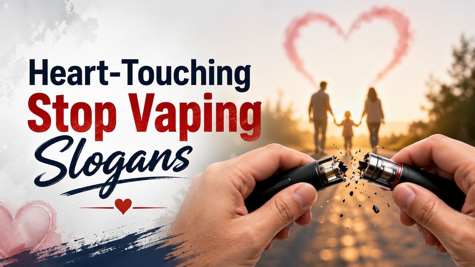 Heart-Touching Stop Vaping Slogans