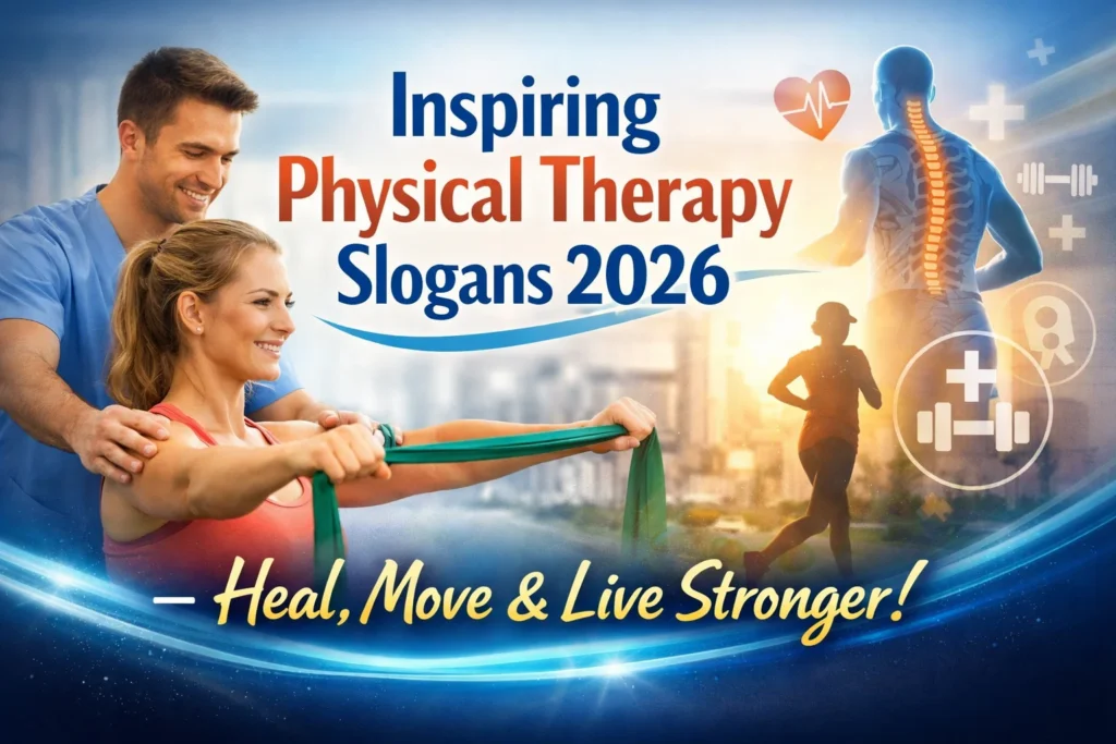 Inspiring Physical Therapy Slogans