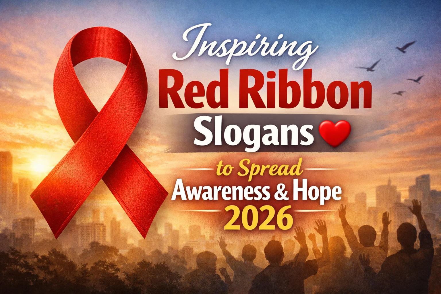Inspiring Red Ribbon Slogans
