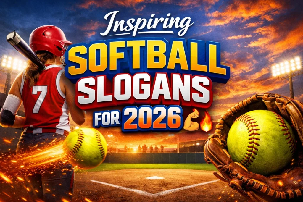 Inspiring Softball Slogans