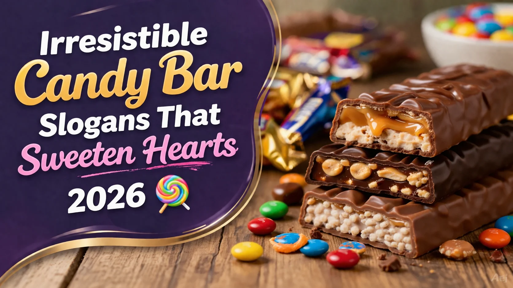 Irresistible Candy Bar Slogans