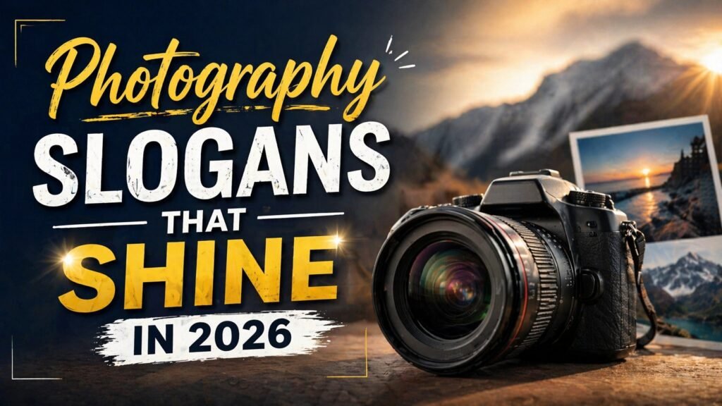 Photography Slogans That Shine in 2026