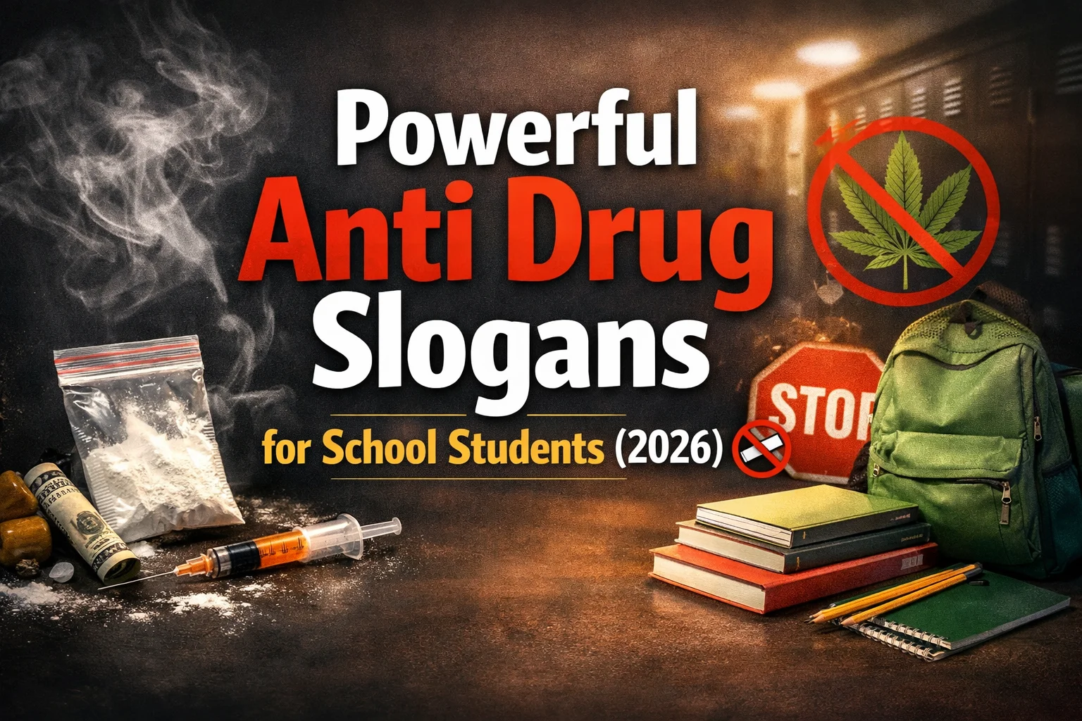 Powerful Anti Drug Slogans