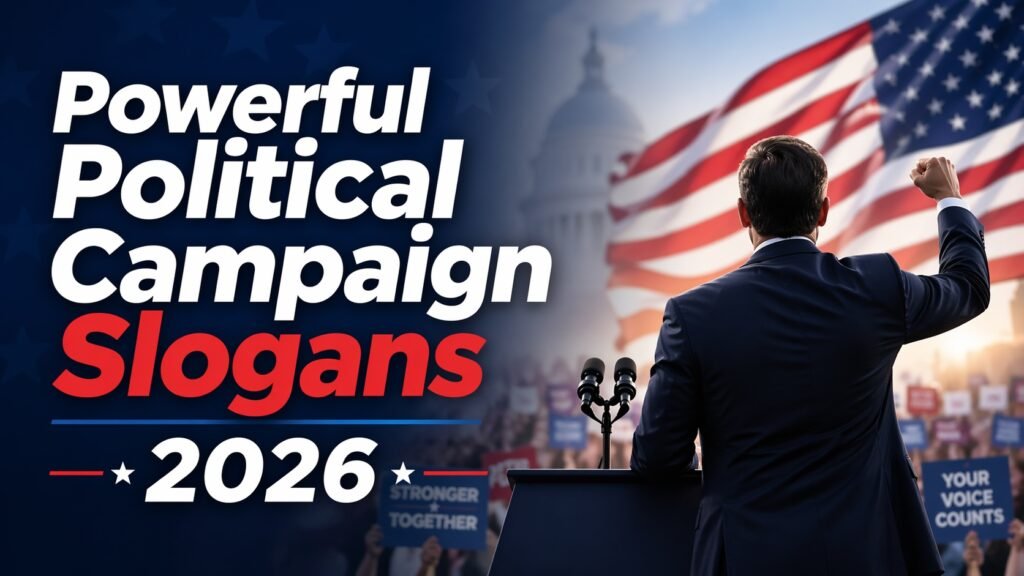 Powerful Political Campaign Slogans 2026