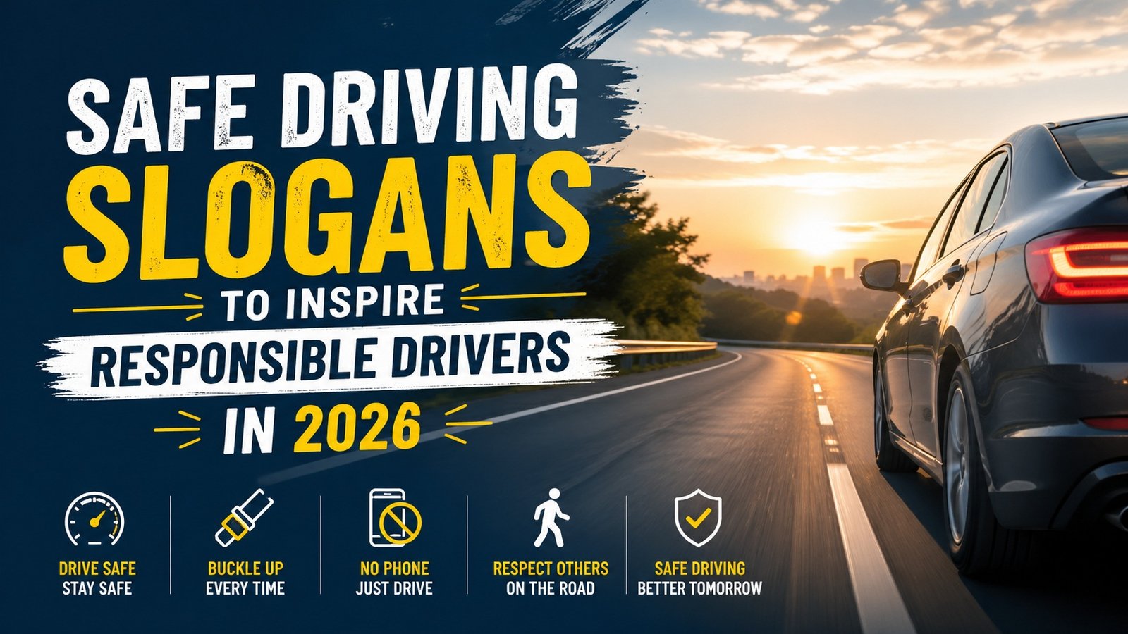 Safe Driving Slogans to Inspire Responsible Drivers in 2026