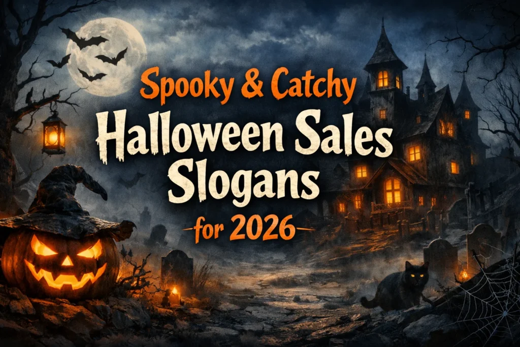 Spooky & Catchy Halloween Sales Slogans