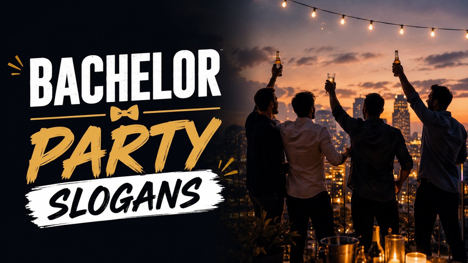 Bachelor Party Slogans