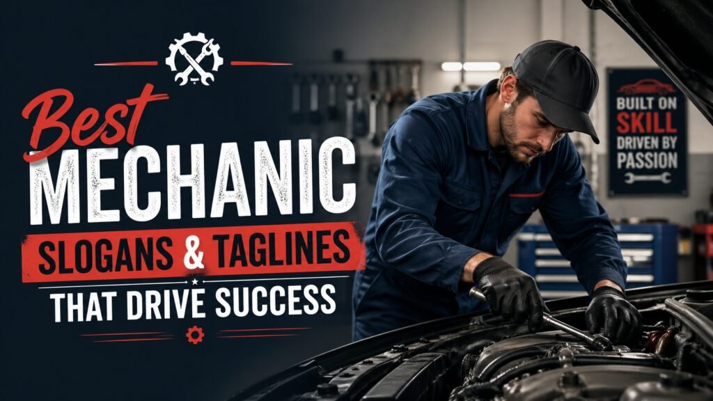 Best Mechanic Slogans