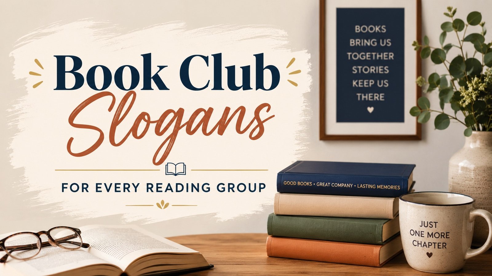 Book Club Slogans for Every Reading Group