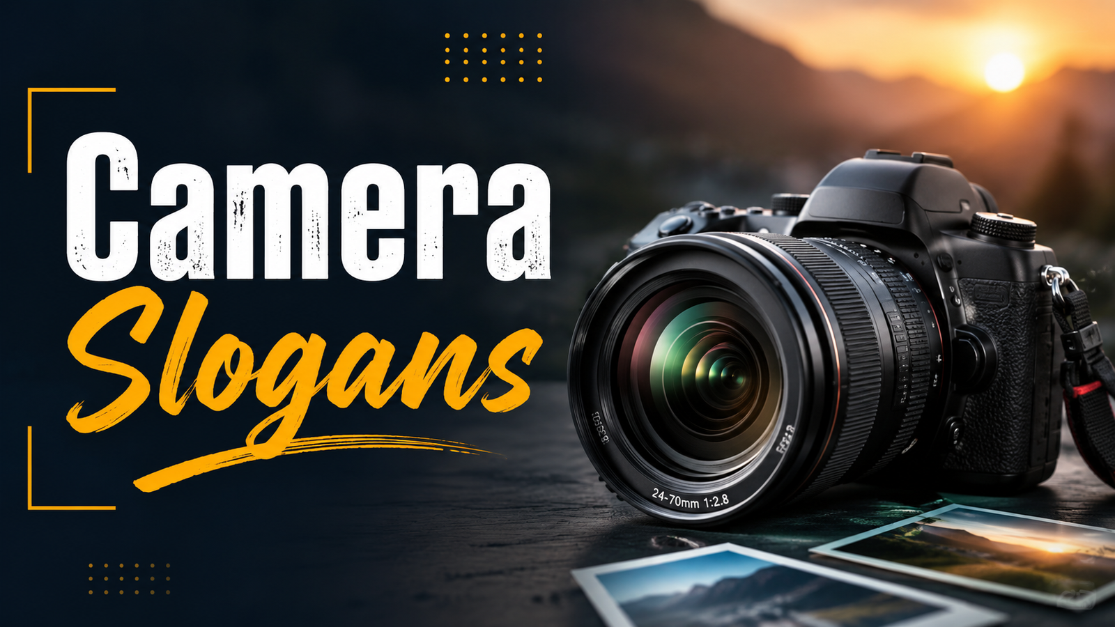Camera Slogans