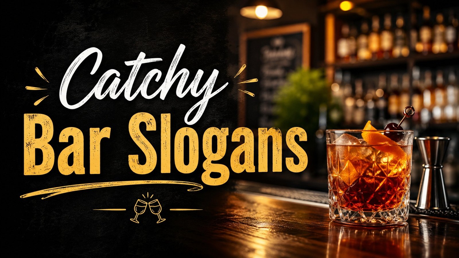 Catchy Bar Slogans