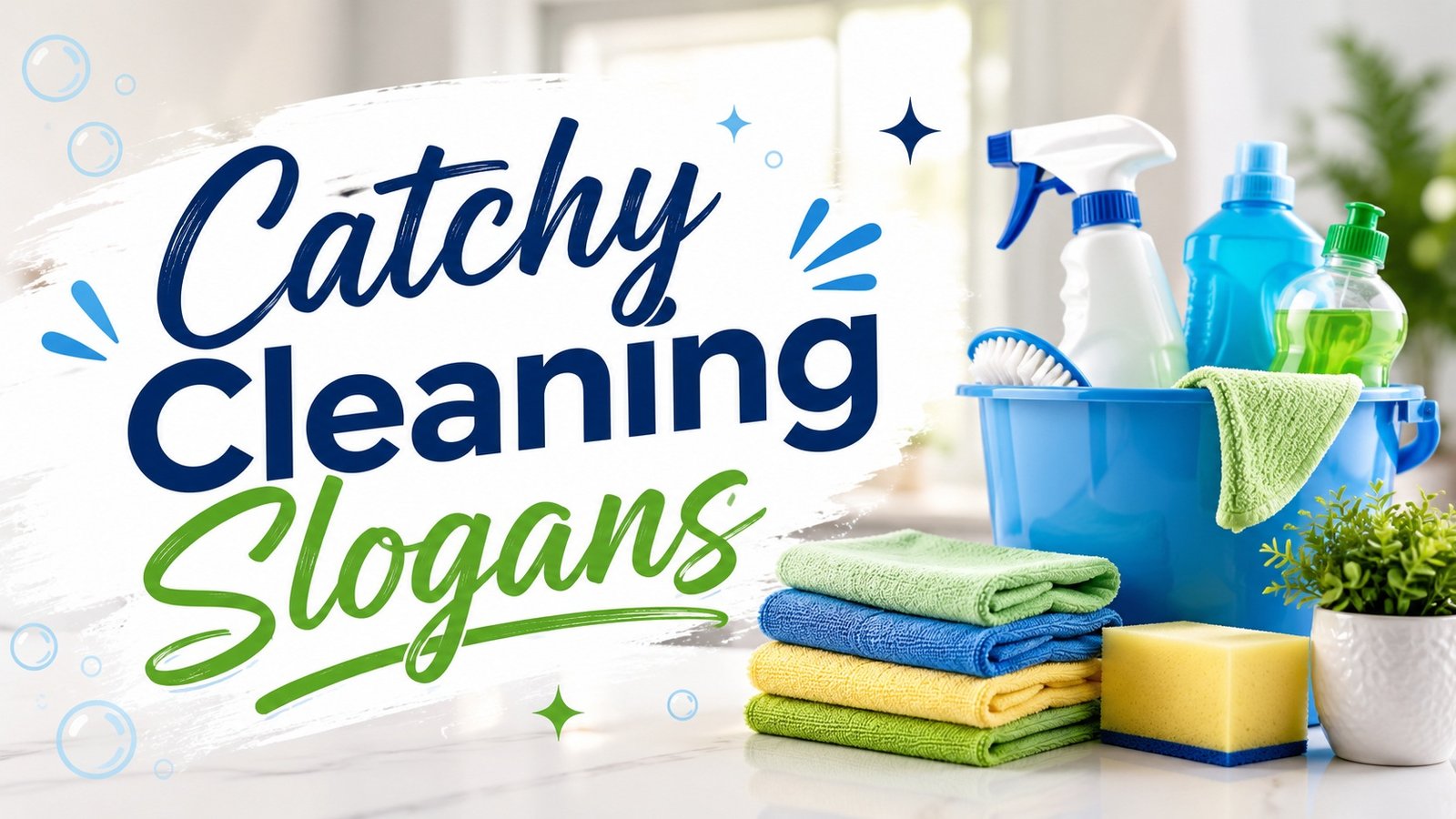 Catchy Cleaning Slogans