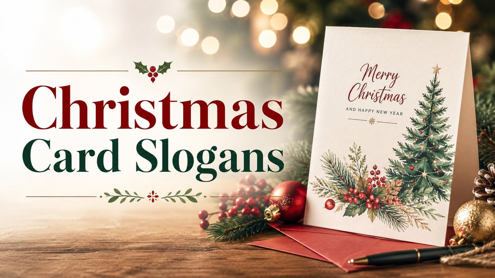 Christmas Card Slogans