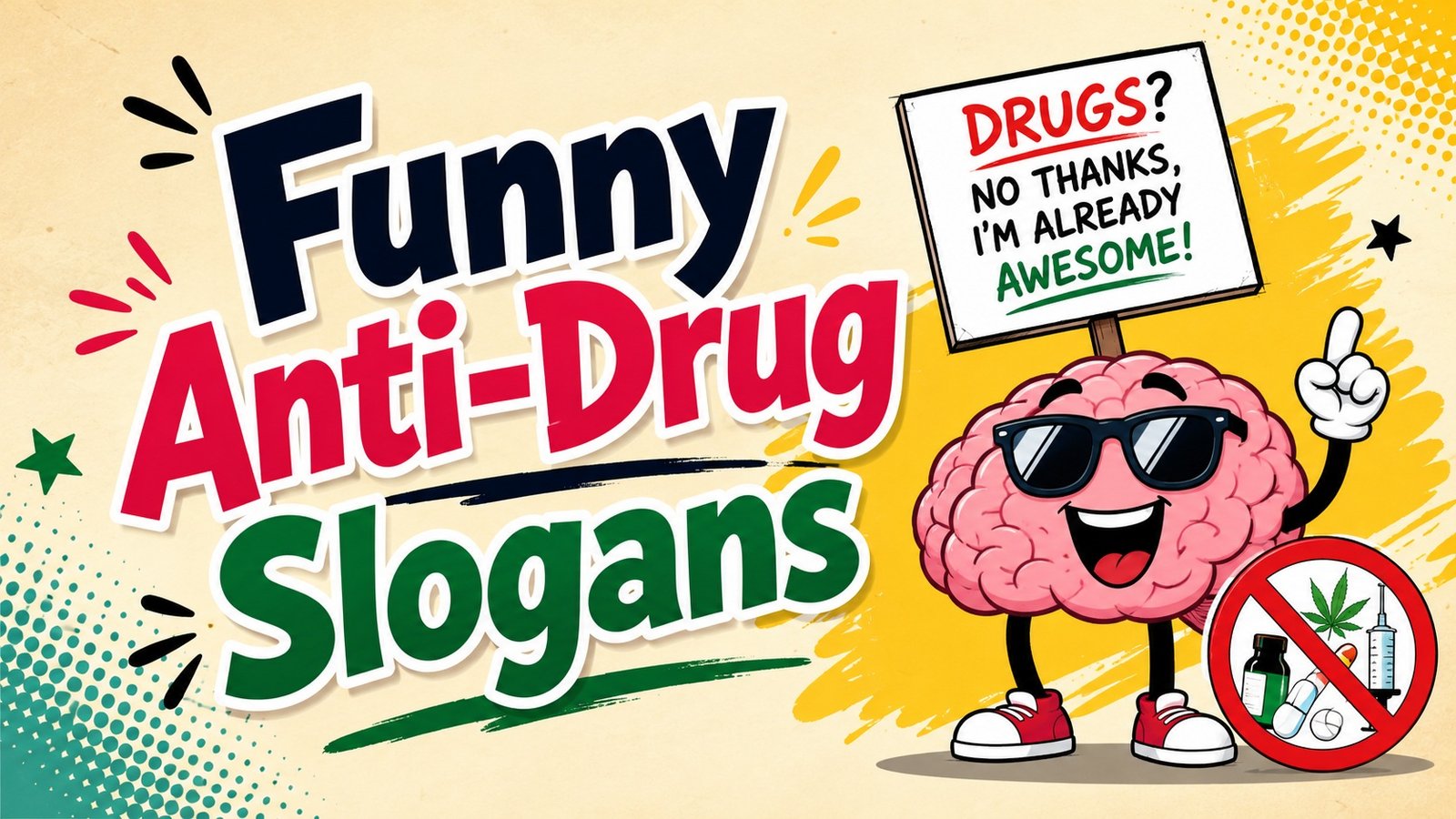 Funny Anti-Drug Slogans