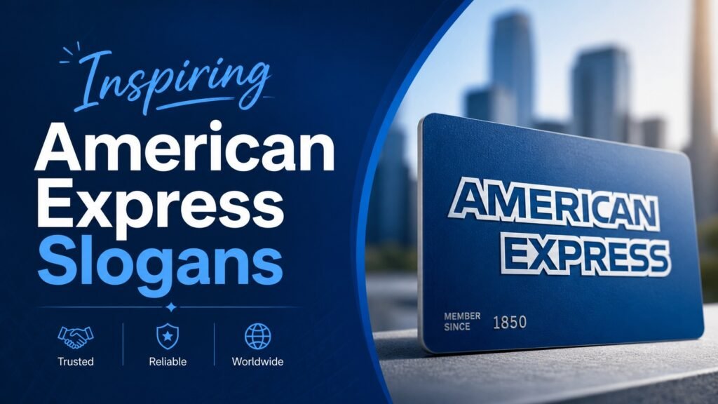 Inspiring American Express Slogans