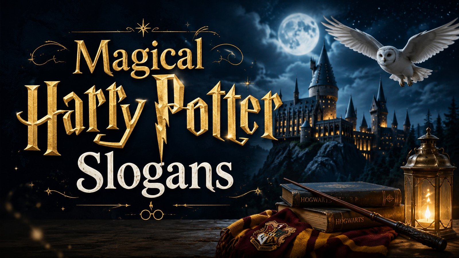 Magical Harry Potter Slogans