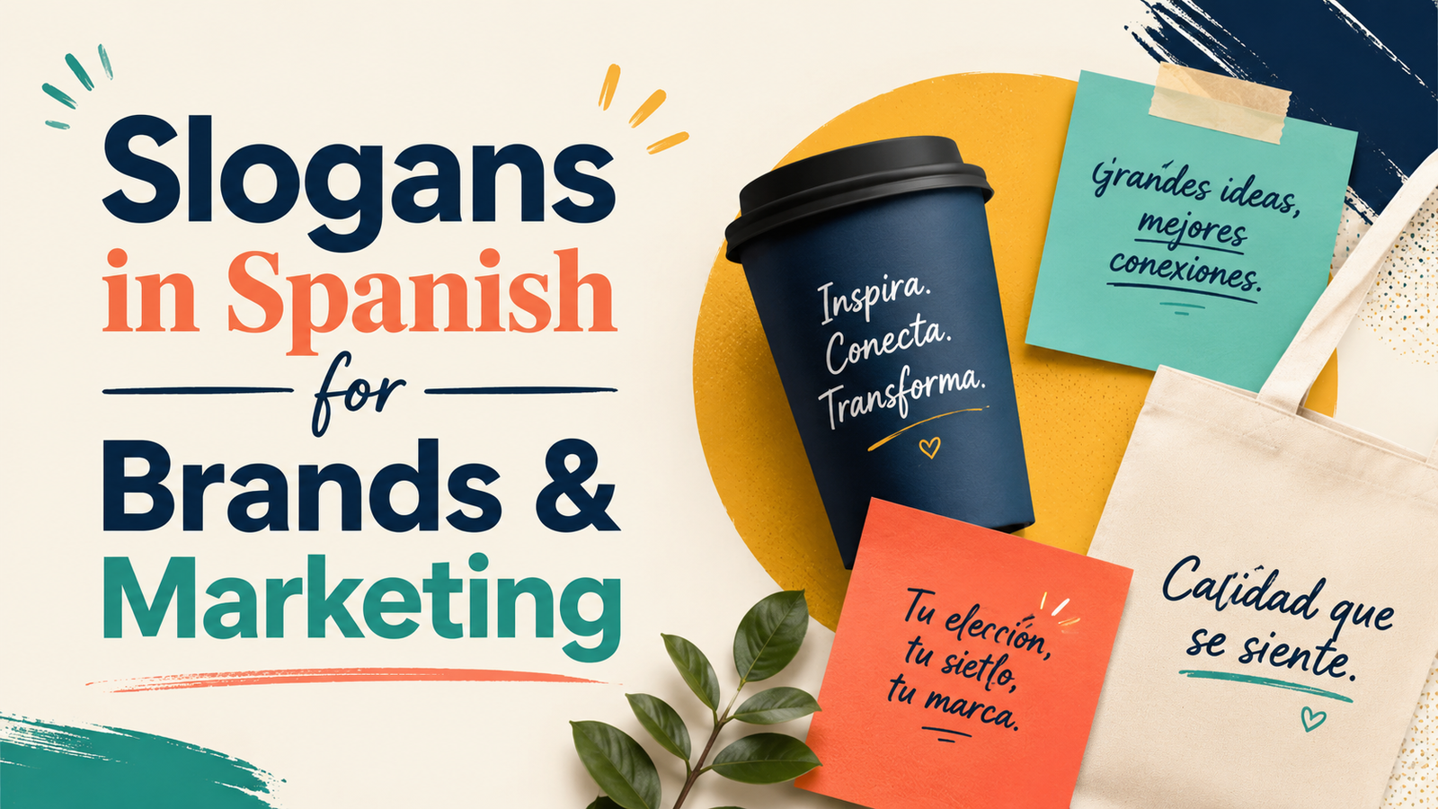 Slogans in Spanish for Brands & Marketing