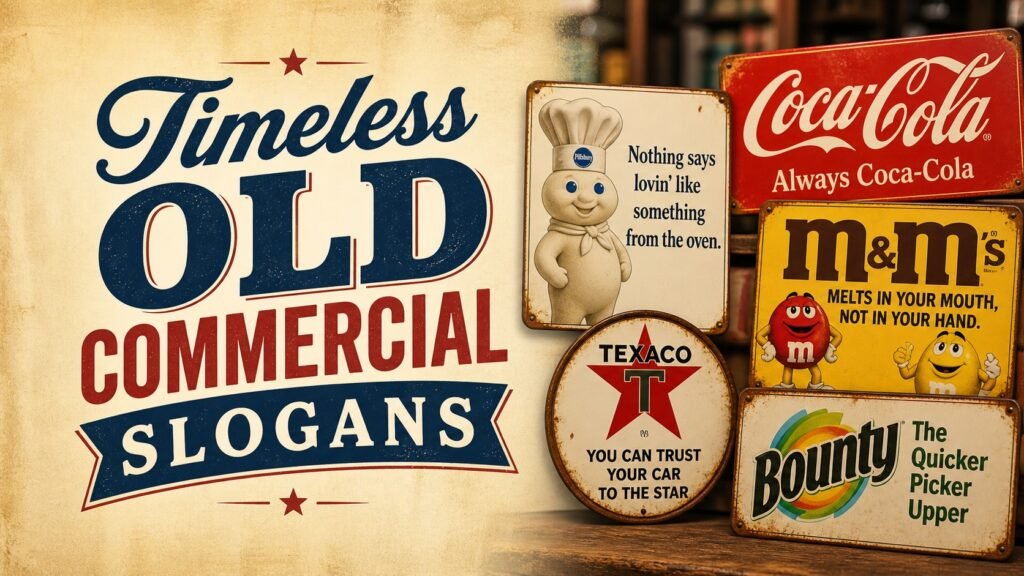 Timeless Old Commercial Slogans